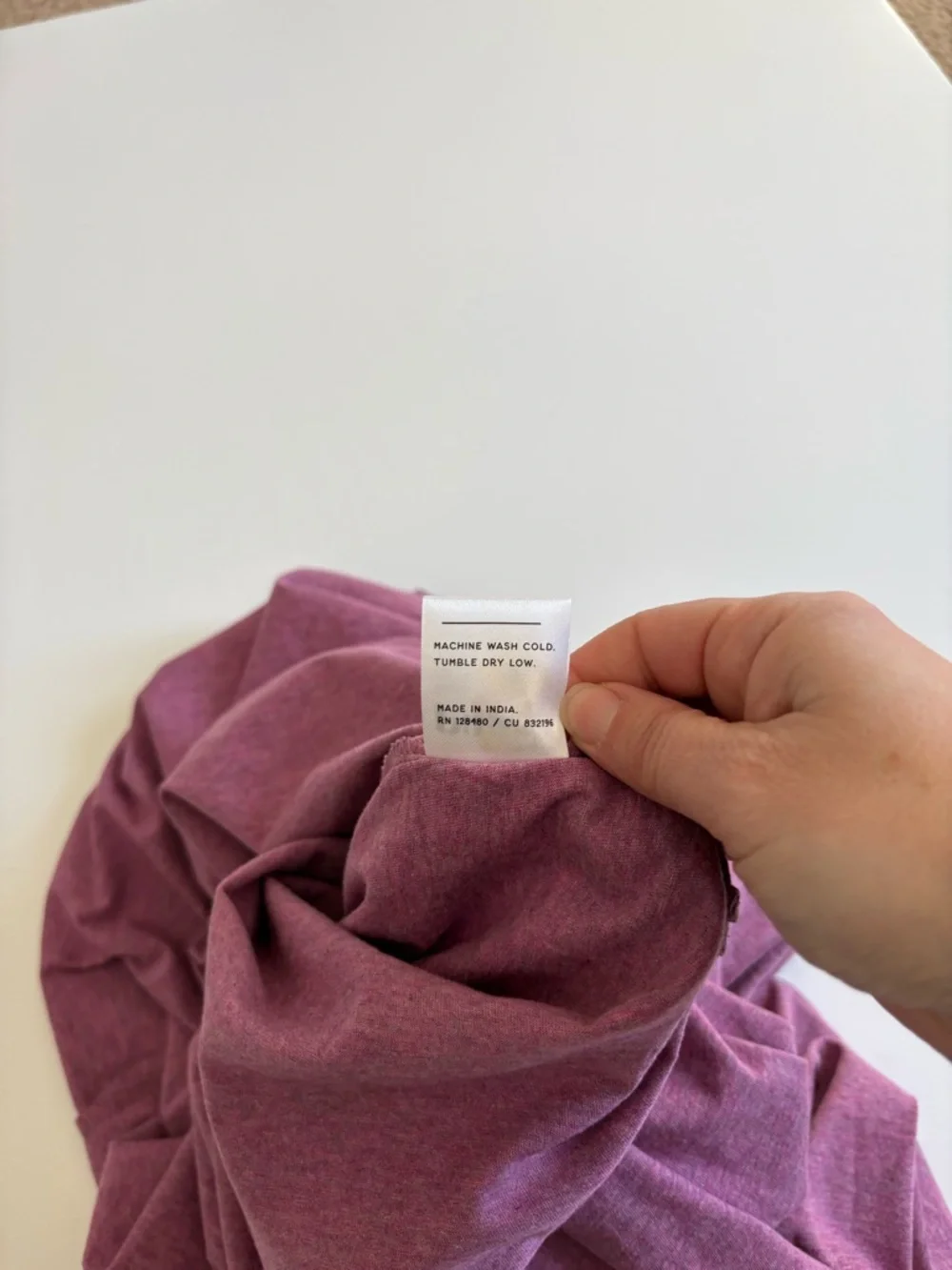 Pact Organic Cotton Midi Tank Dress Mauve Purple Size Small - Picture 5 of 10